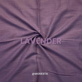 Turkish Lawn Hijab - Lavender